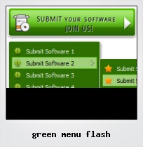 Green Menu Flash
