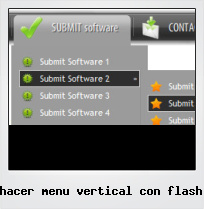 Hacer Menu Vertical Con Flash