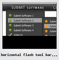 Horizontal Flash Tool Bar Free Template