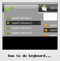 How To Do Keyboard Navigations Flash