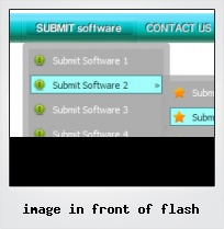 Image In Front Of Flash