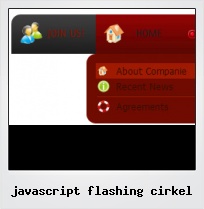 Javascript Flashing Cirkel