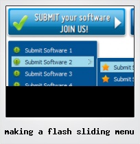 Making A Flash Sliding Menu