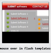 Mouse Over In Flash Templates
