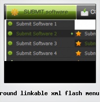 Round Linkable Xml Flash Menu