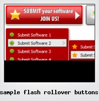 Sample Flash Rollover Buttons