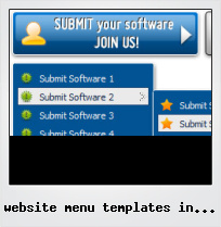 Website Menu Templates In Flash