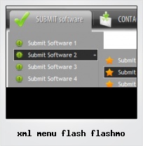 Xml Menu Flash Flashmo