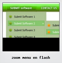 Zoom Menu En Flash