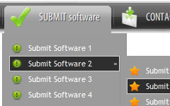 Select Menu Flash Library Buttons