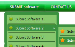 flash drop down scroll menu template Badge Flash Codes