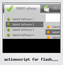 Actionscript For Flash Drop Down Menu