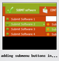 Adding Submenu Buttons In Flash Cs3