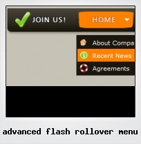 Advanced Flash Rollover Menu