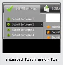 Animated Flash Arrow Fla