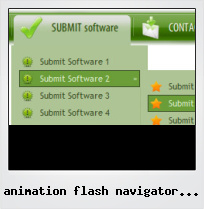 Animation Flash Navigator Bar Tutorial