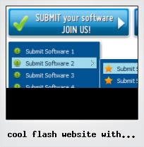 Cool Flash Website With Rollover