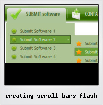 Creating Scroll Bars Flash