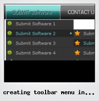 Creating Toolbar Menu In Flash