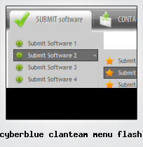 Cyberblue Clanteam Menu Flash