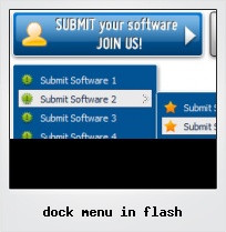 Dock Menu In Flash