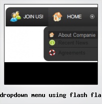 Dropdown Menu Using Flash Fla