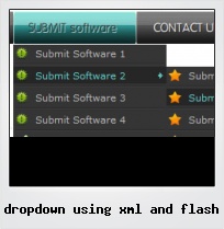 Dropdown Using Xml And Flash