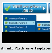 Dynamic Flash Menu Templates