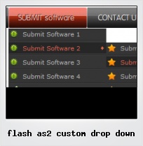 Flash As2 Custom Drop Down