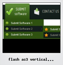Flash As3 Vertical Collaps Menu