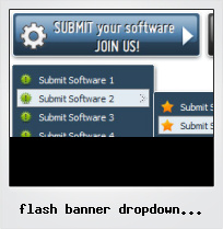 Flash Banner Dropdown Menu Joomla Template