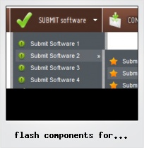 Flash Components For Mouseover Menu