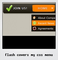 Flash Covers My Css Menu