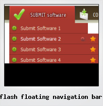 Flash Floating Navigation Bar