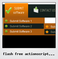 Flash Free Actionscript Menus Download Fla