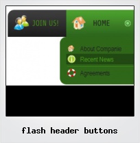 Flash Header Buttons