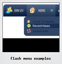 Flash Menu Examples