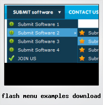 Flash Menu Examples Download