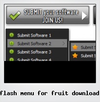 Flash Menu For Fruit Download