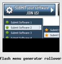 Flash Menu Generator Rollover