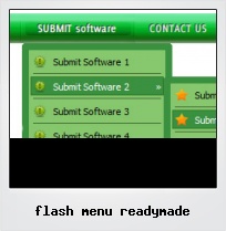 Flash Menu Readymade