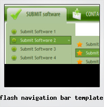 Flash Navigation Bar Template