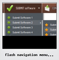 Flash Navigation Menu Software
