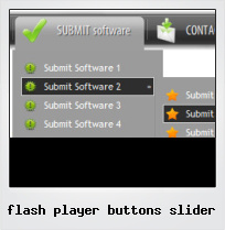 Flash Player Buttons Slider