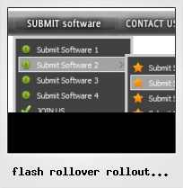 Flash Rollover Rollout Button Template