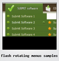 Flash Rotating Menus Samples