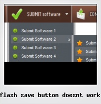 Flash Save Button Doesnt Work
