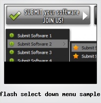 Flash Select Down Menu Sample