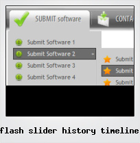 Flash Slider History Timeline