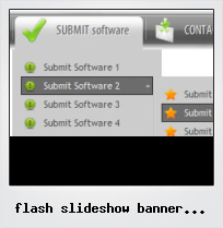 Flash Slideshow Banner With Navigation